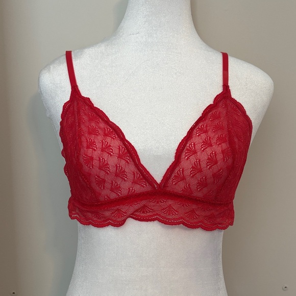 Cosabella Other - NWOT Cosabella Red Lace Bralette